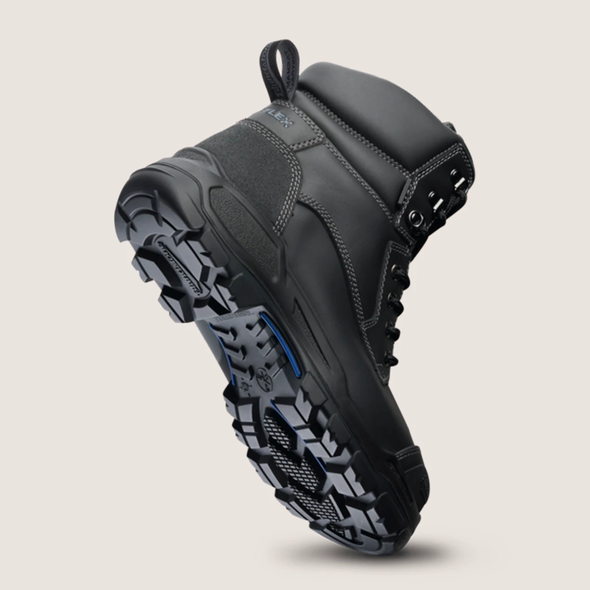 Blundstone Rotoflex 9011 Lace Up Black Boots - Image 3