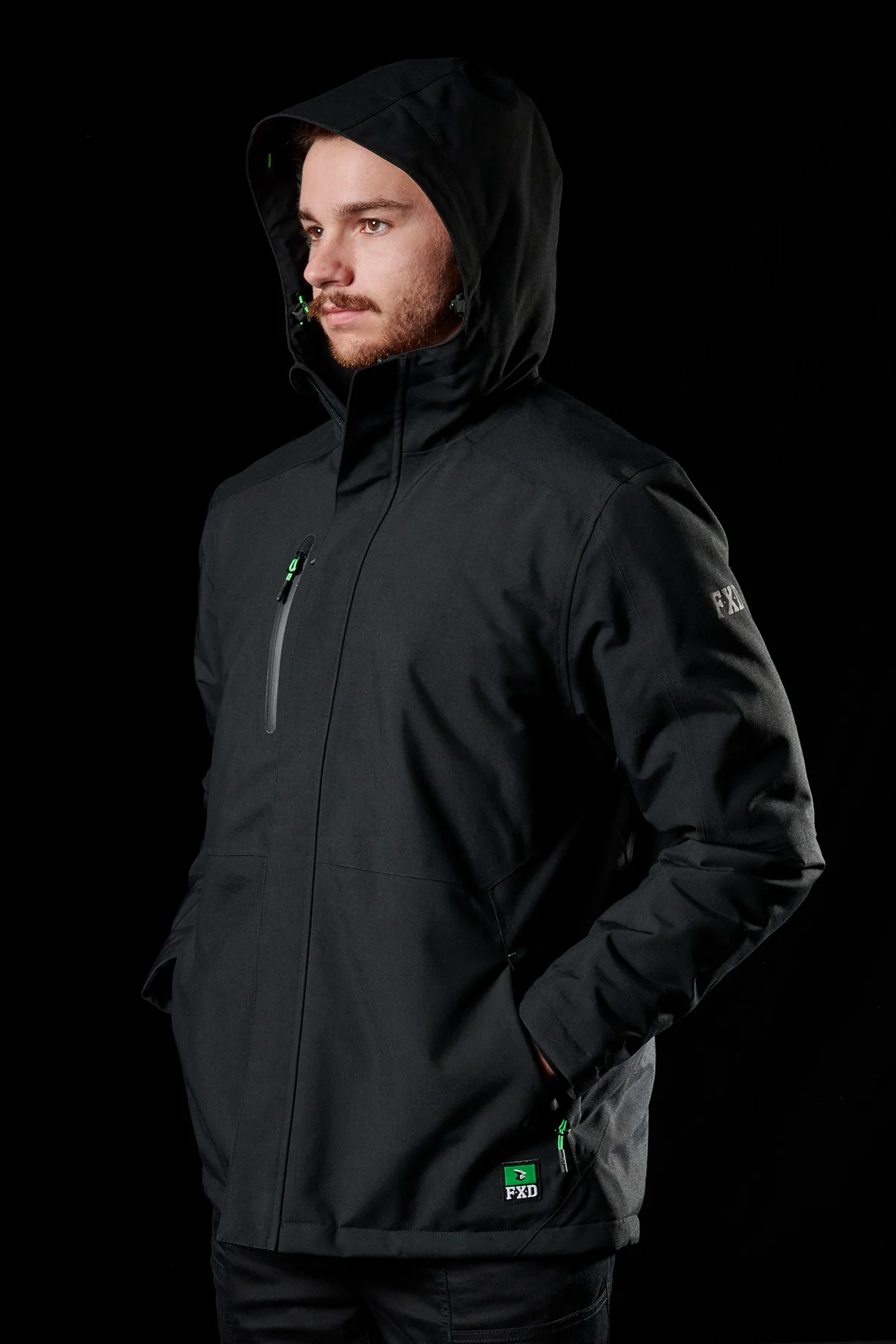 FXD Jacket WO.1 Insulated Black Work Jacket - Image 2