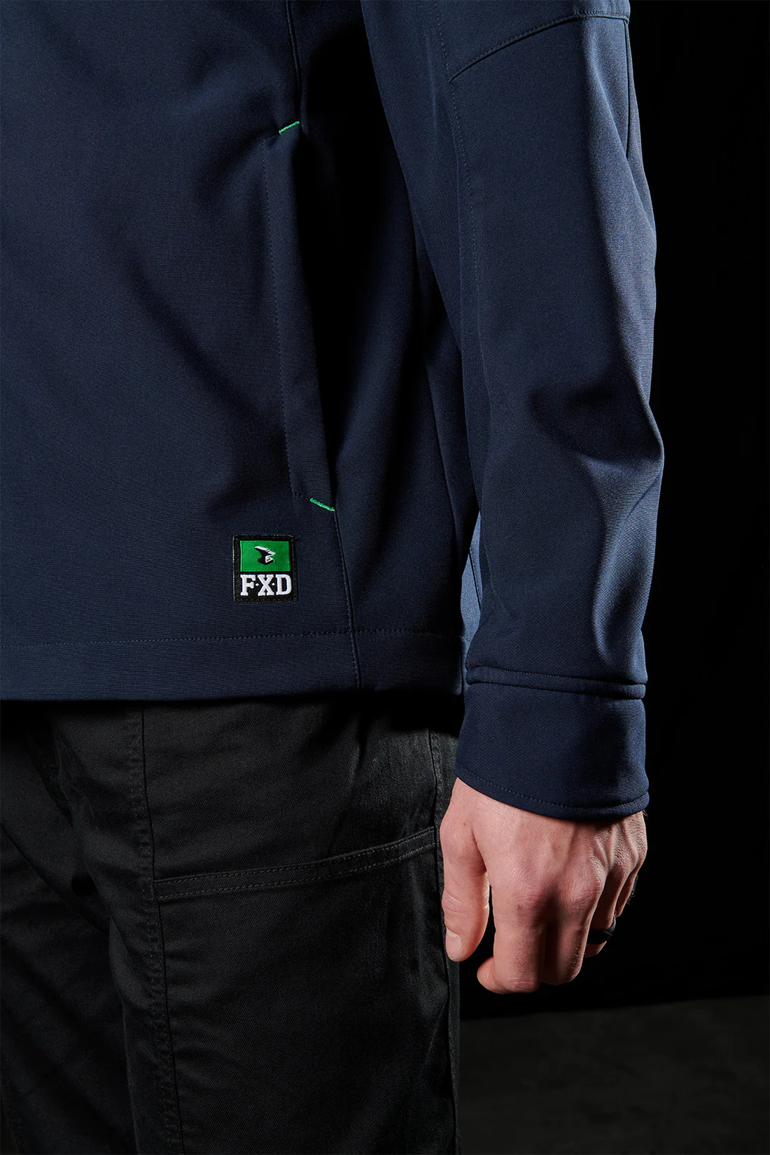FXD Soft Shell Jacket WO.3 Navy or Black - Image 5
