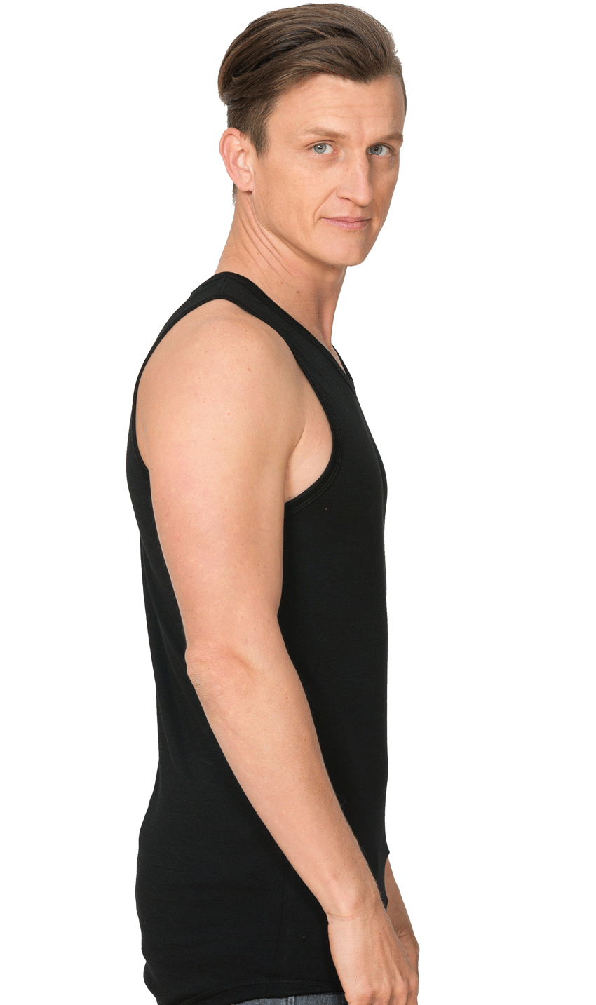 Brass Monkey Thermal Merino Singlet - Image 6