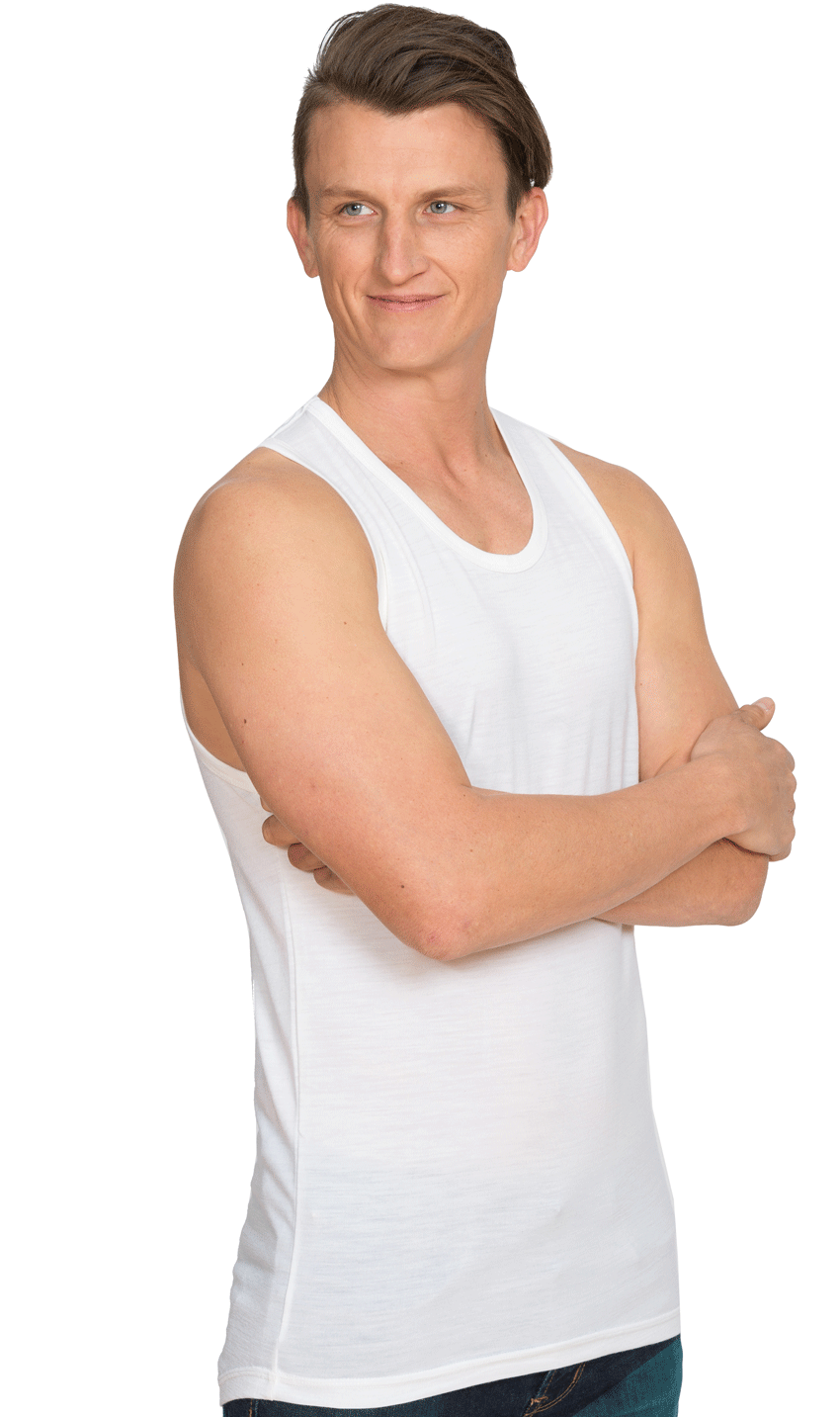 Brass Monkey Thermal Merino Singlet - Image 4