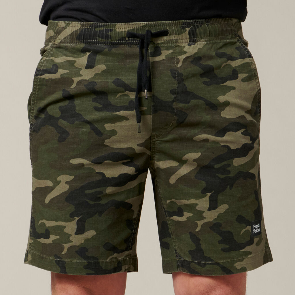 Hard Yakka Camo Active Shorts - Image 4